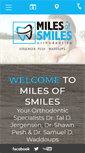 Mobile Screenshot of milesofsmiles.net